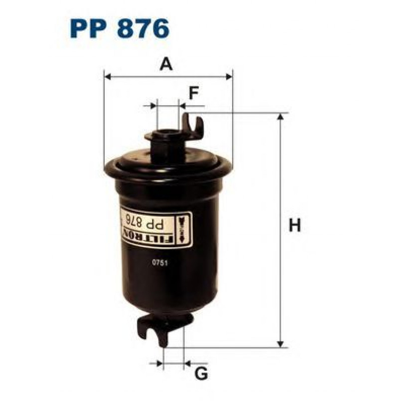 FILTRON PP876 Фільтр палива