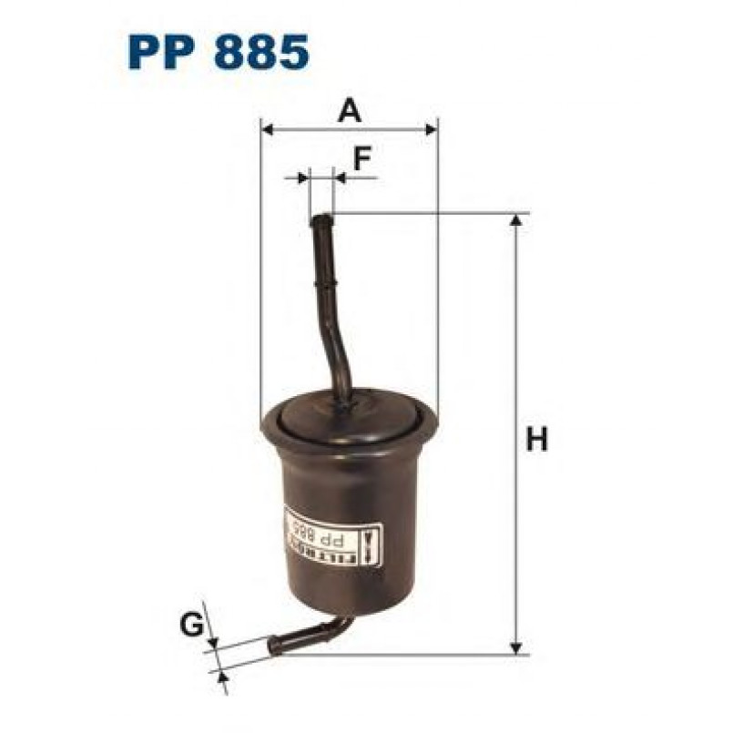 FILTRON PP885 Фільтр палива