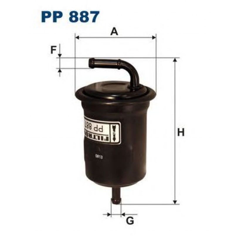 FILTRON PP887 Фільтр палива