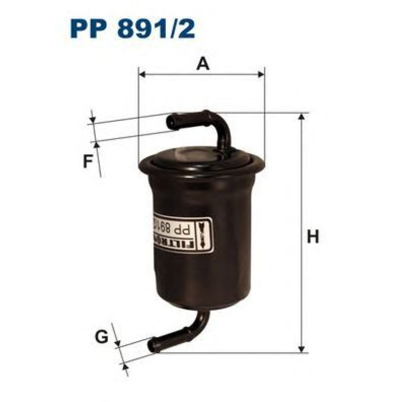 FILTRON PP891/2 Фільтр палива