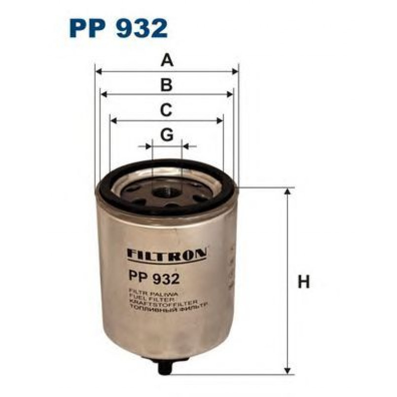 FILTRON PP932 Фільтр палива