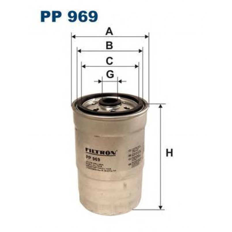 FILTRON PP969 Фільтр палива