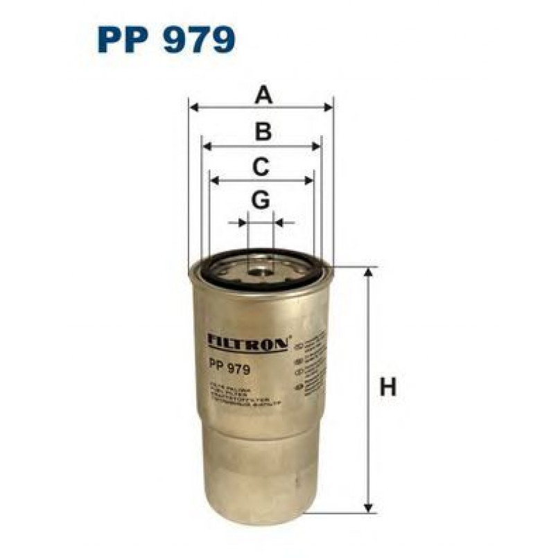 FILTRON PP979 Фільтр палива