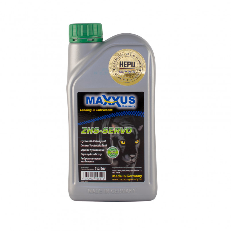 HEPU Maxxus ZHS-SERVO 1L (гідропідсилювач, зелена) (x12)