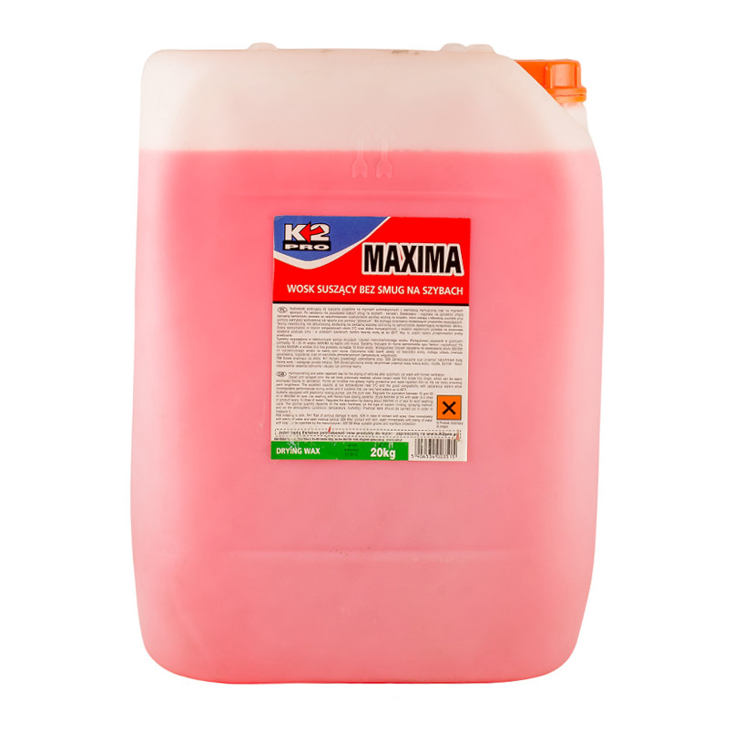 K2PRO MAXIMA 20Kg Професійний поліроль з воском (спеціалізована рідина для автомийок)