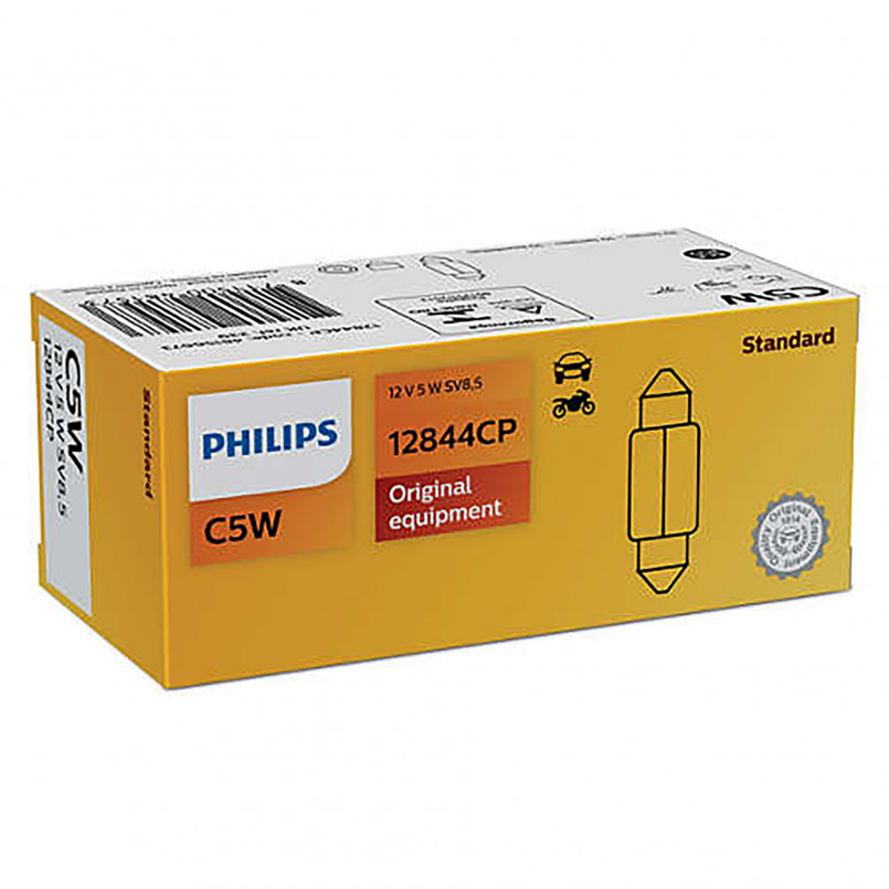 12844CP (PHILIPS) C5W 12V 5W SV8,5