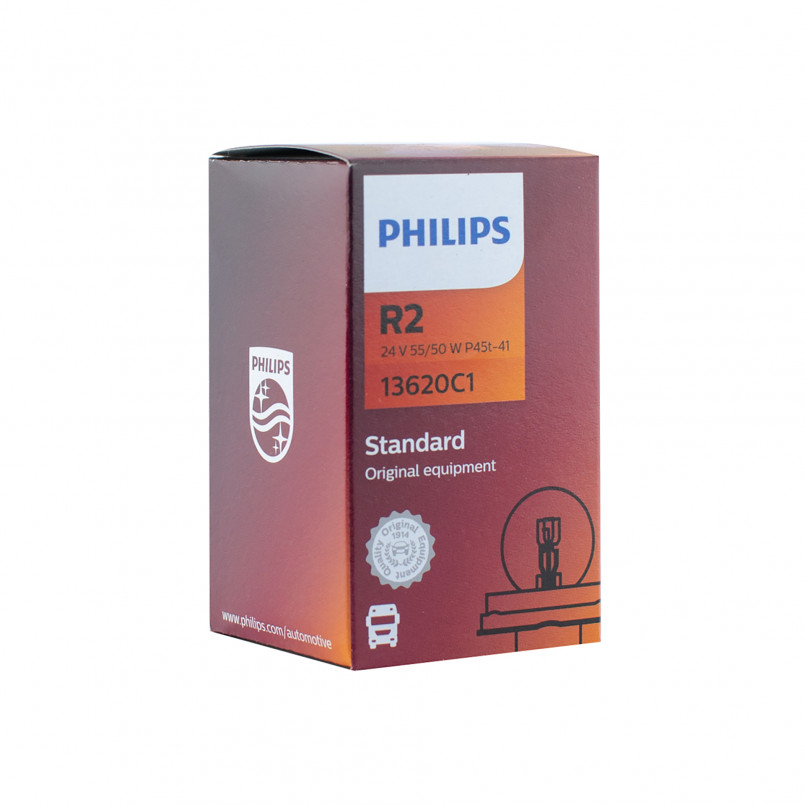 13620C1 (PHILIPS) R2 24V 55/50W P45t-41
