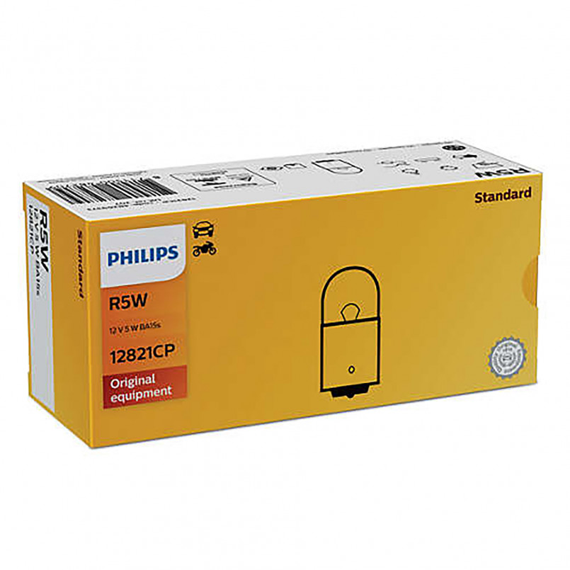 12821CP (PHILIPS) R5W 12V 5W BA15s