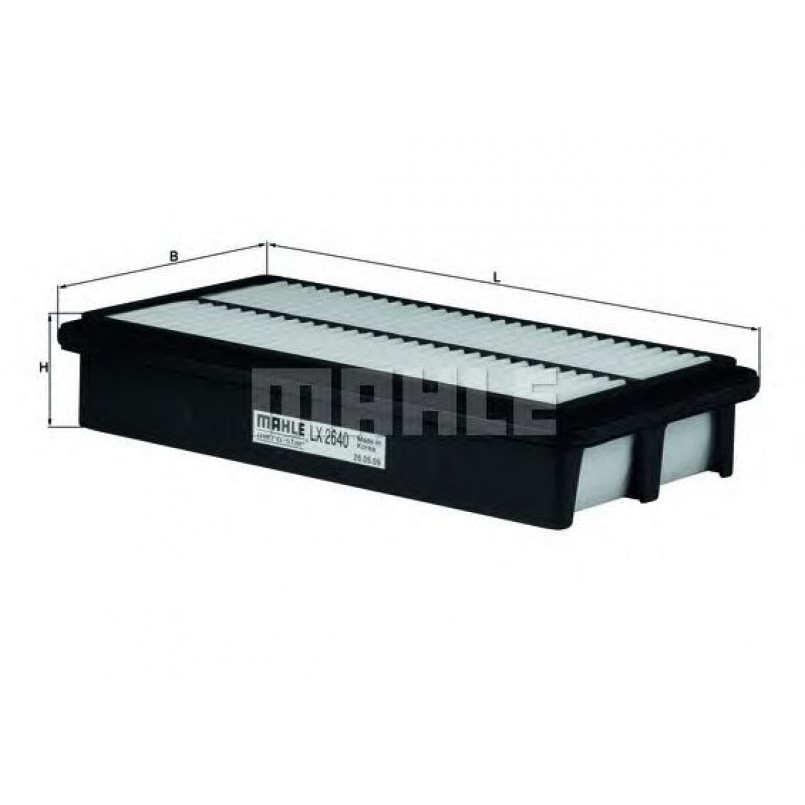 LX2640 Фільтр повітря (MAHLE)