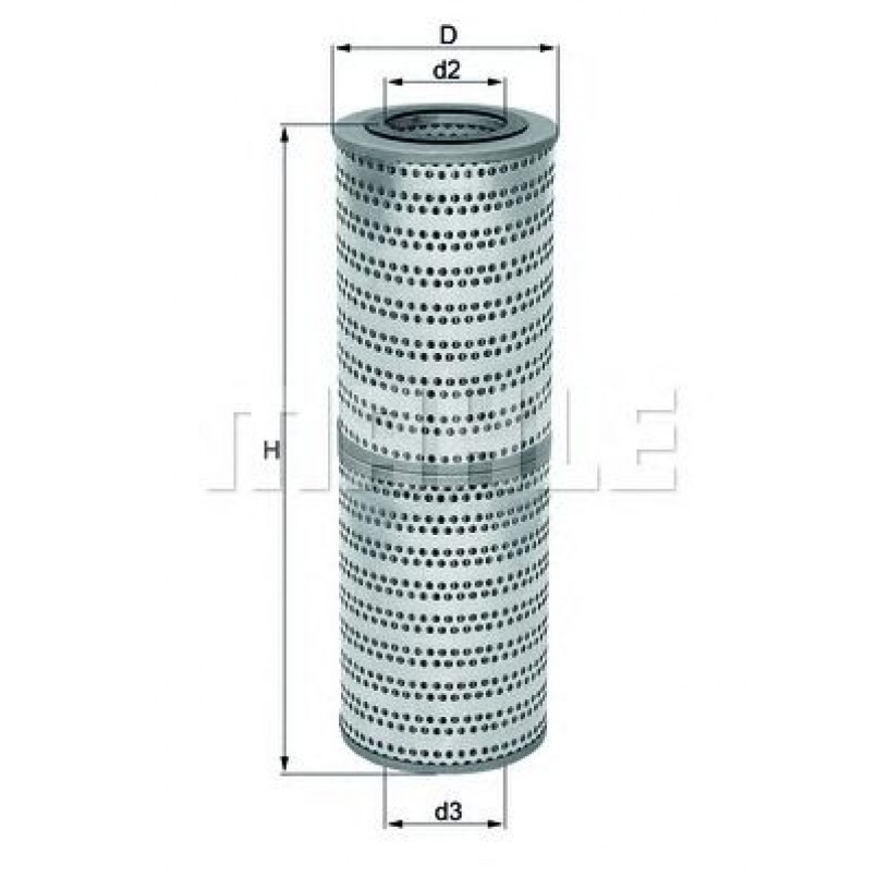 HX25 Фільтр масла (KNECHT)