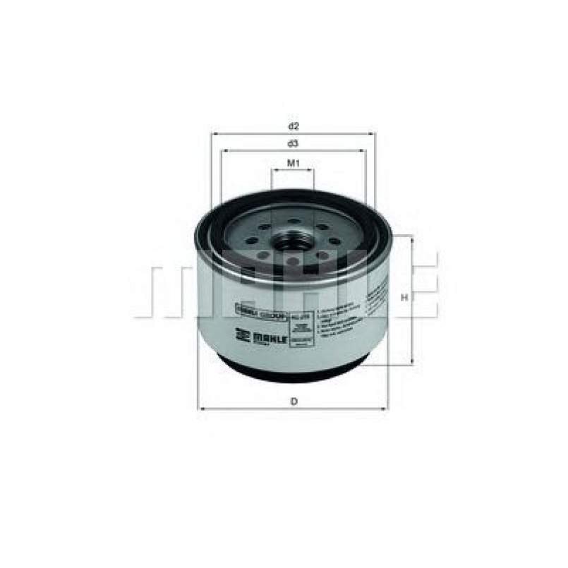KC219 Фільтр палива (KNECHT)