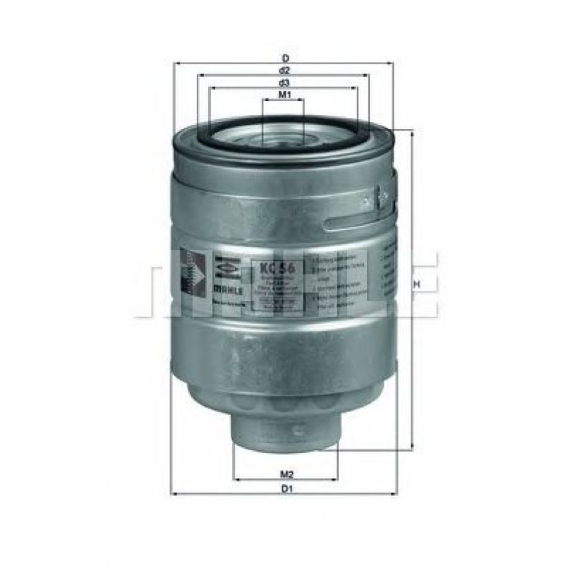 KC56 Фільтр палива (KNECHT)