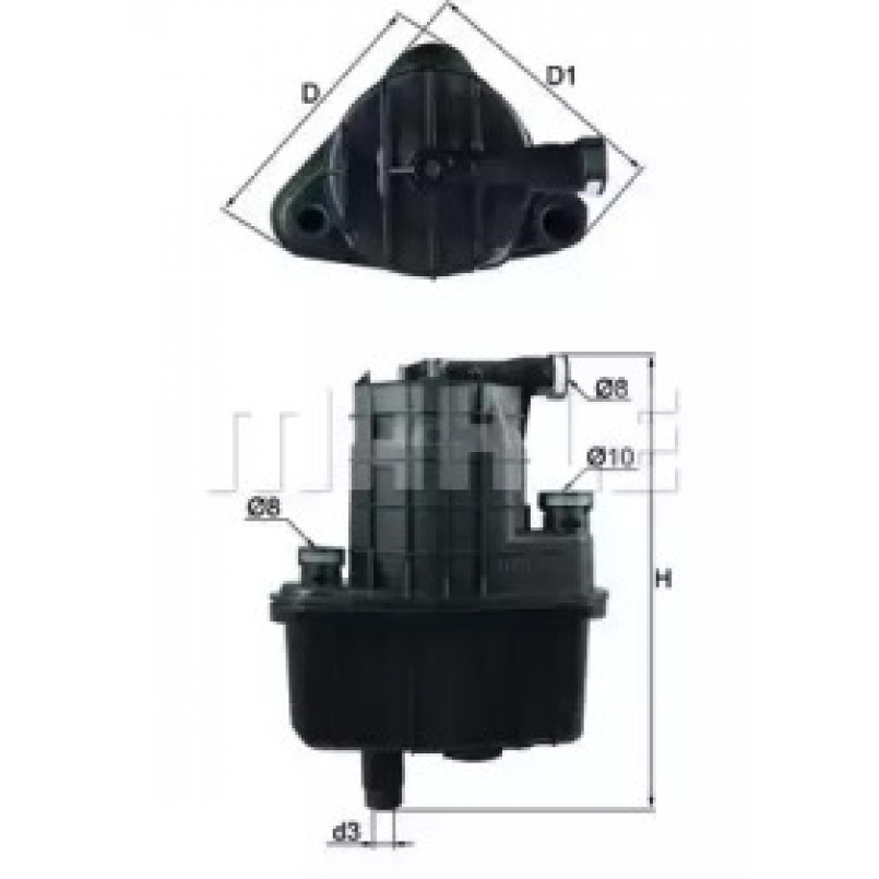 KL469 Фільтр палива (KNECHT)