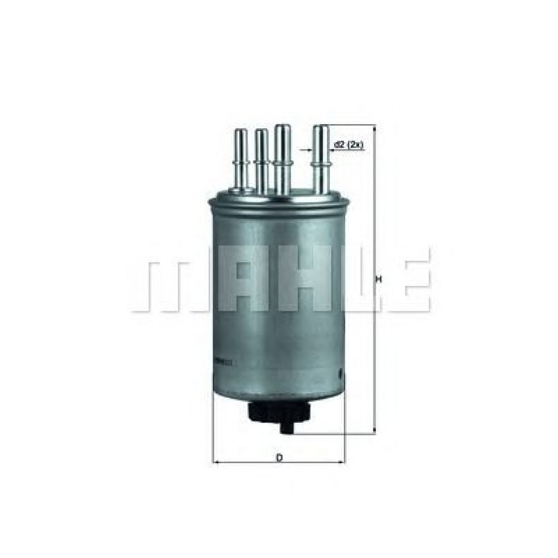 KL506 Фільтр палива (KNECHT)