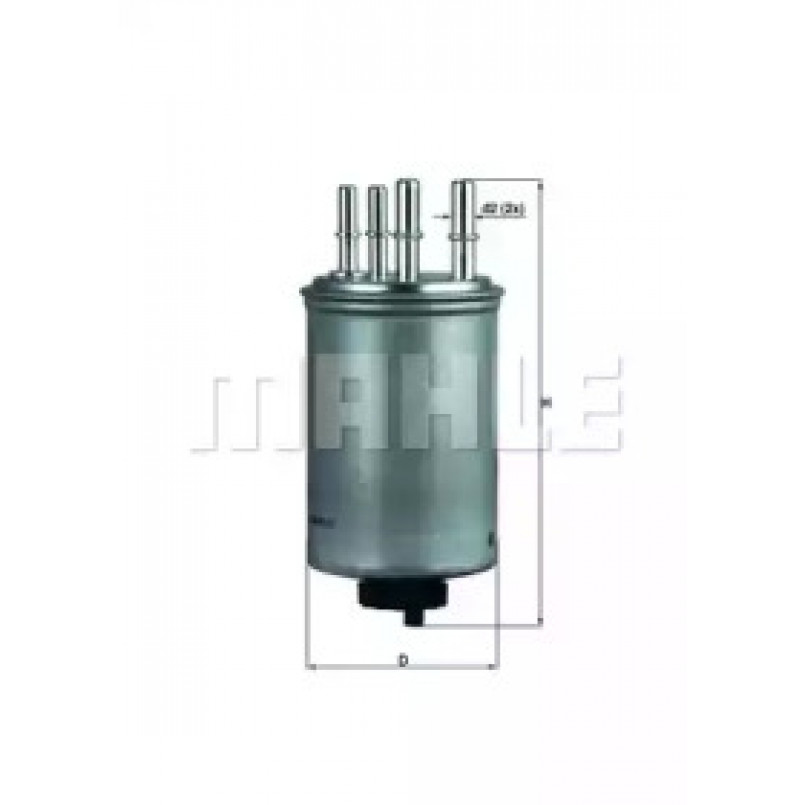 KL506 Фільтр палива (KNECHT)