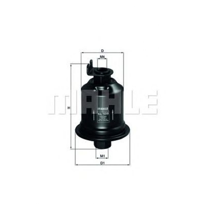 KL509 Фільтр палива (KNECHT)