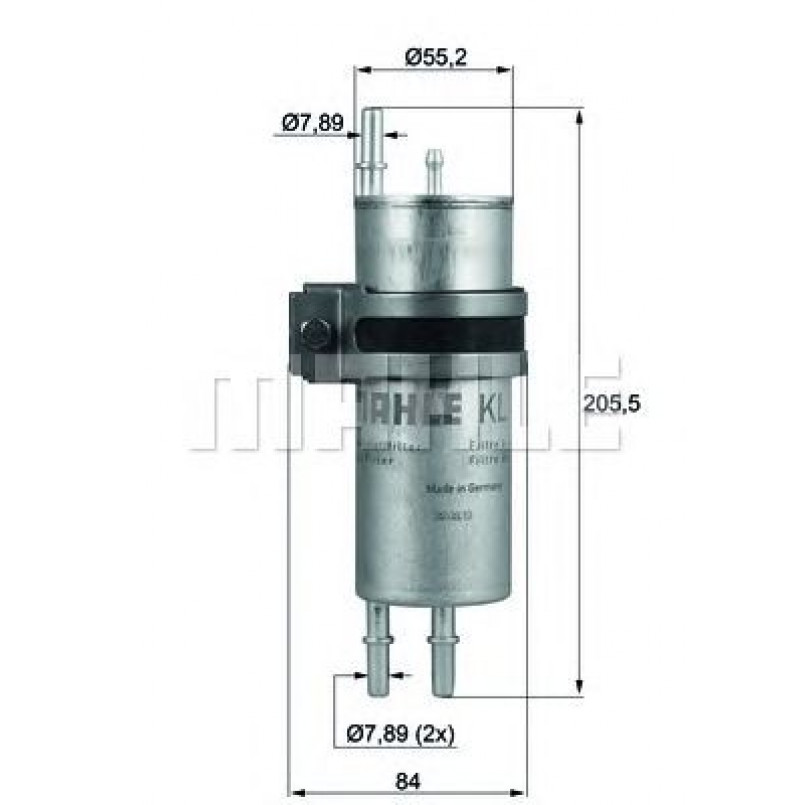KLH42 Фільтр палива (KNECHT)