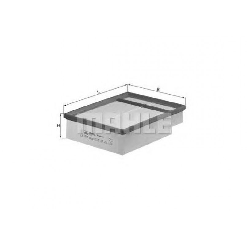LX1019 Фільтр повітря (KNECHT)