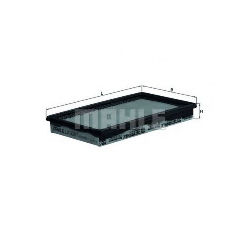 LX1047 Фільтр повітря (KNECHT)