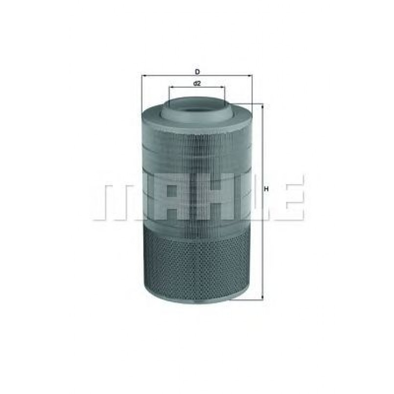 LX1279 Фільтр повітря (KNECHT)