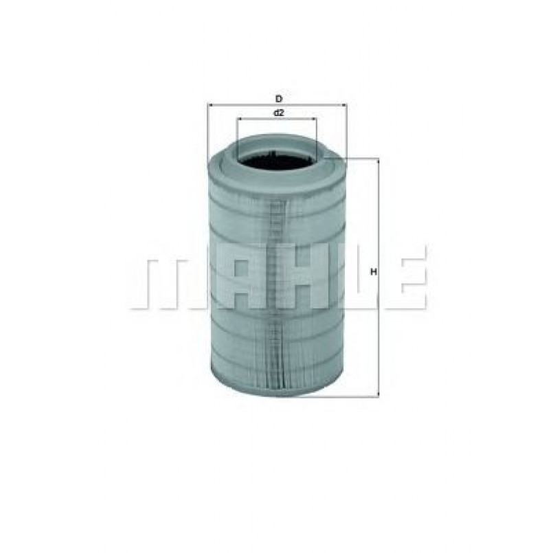 LX1789 Фільтр повітря (KNECHT)