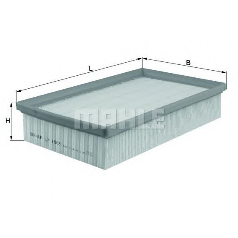 LX1803 Фільтр повітря (KNECHT)