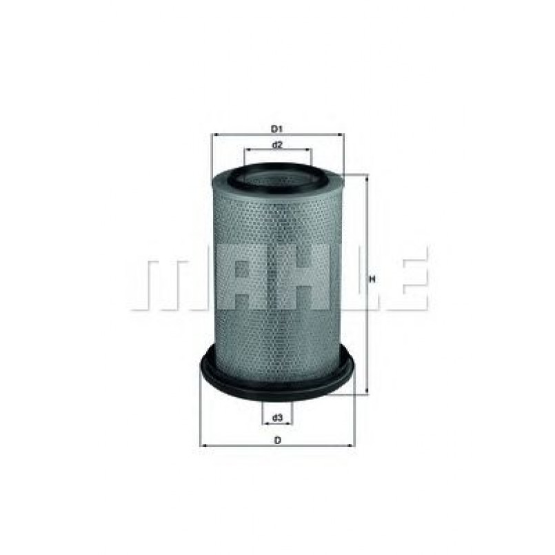 LX229 Фільтр повітря (KNECHT)