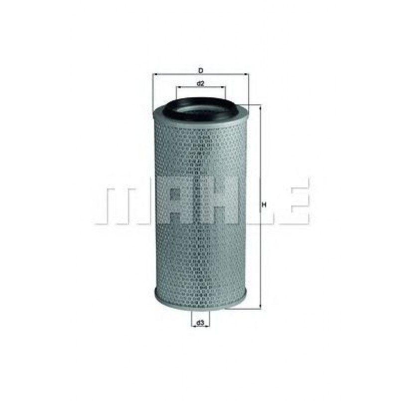 LX236 Фільтр повітря (KNECHT)
