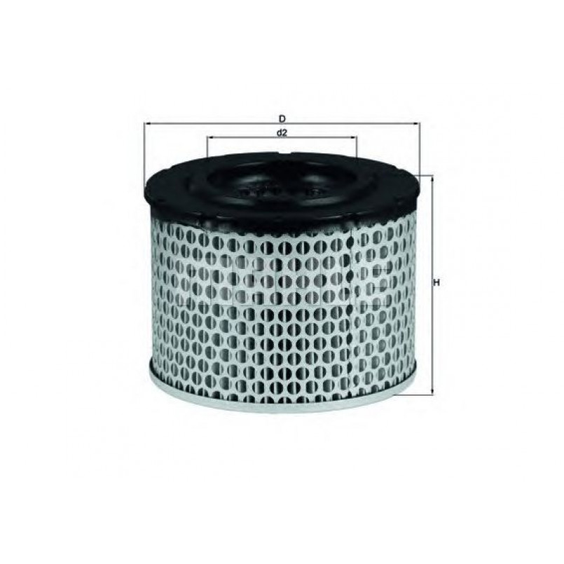 LX255 Фільтр повітря (KNECHT)