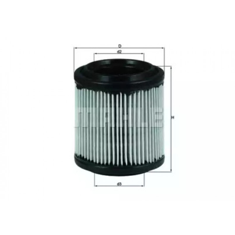 LX279 Фільтр повітря (KNECHT)