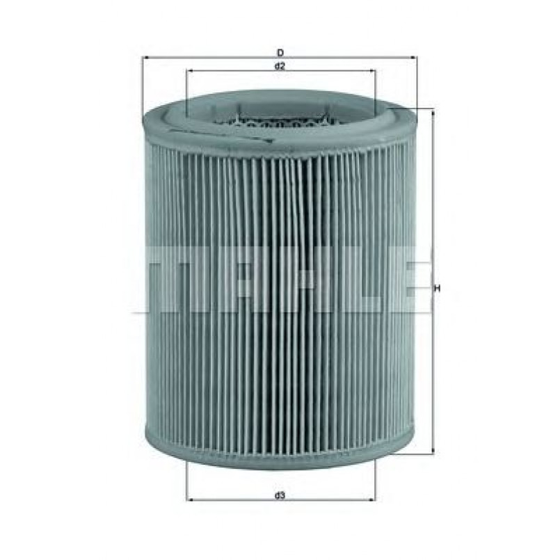 LX297 Фільтр повітря (KNECHT)