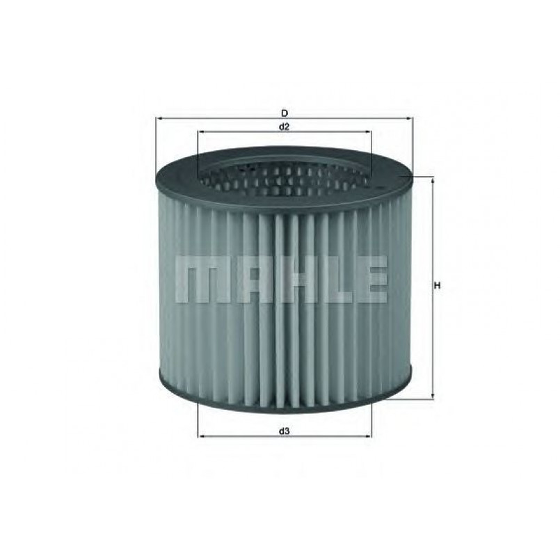 LX305 Фільтр повітря (KNECHT)