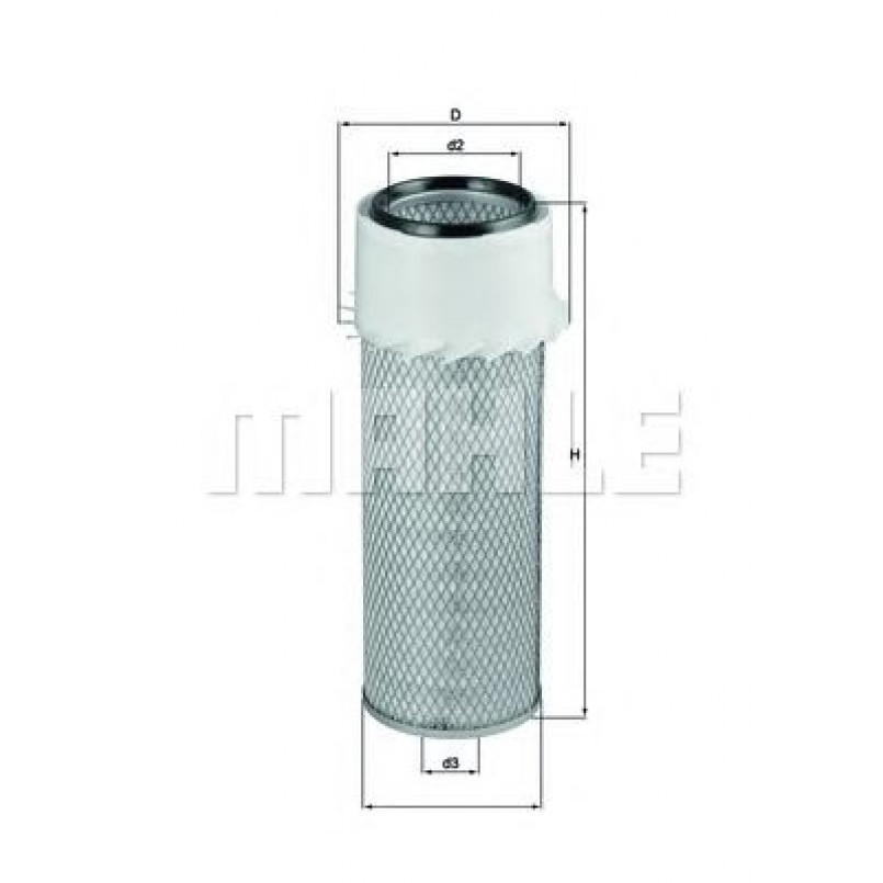 LX32 Фільтр повітря (KNECHT)