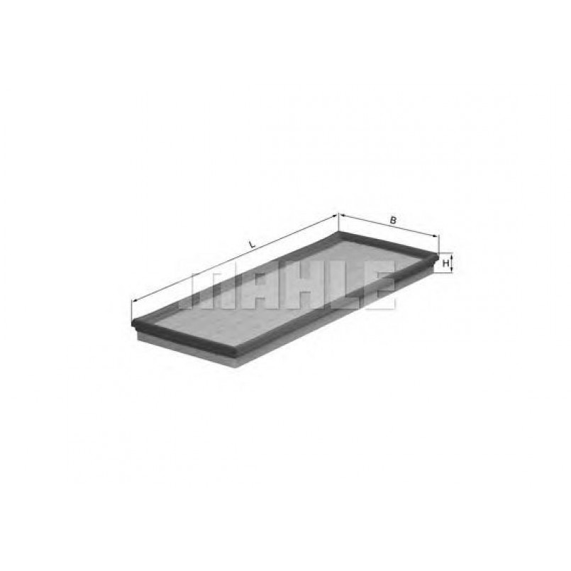 LX407 Фільтр повітря (KNECHT)