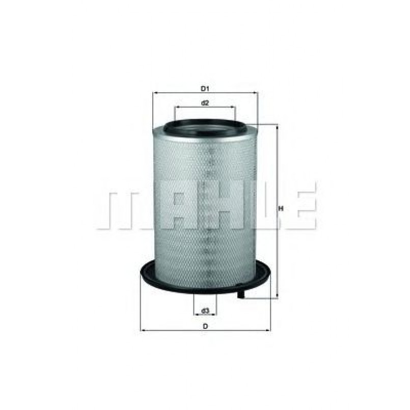 LX450 Фільтр повітря (KNECHT)
