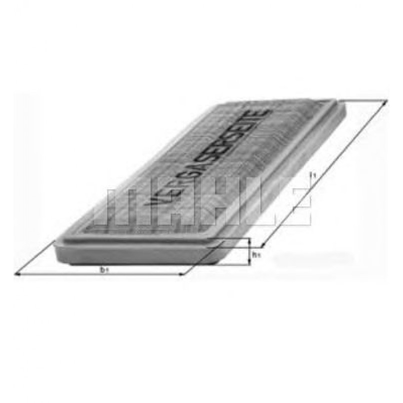LX457 Фільтр повітря (KNECHT)