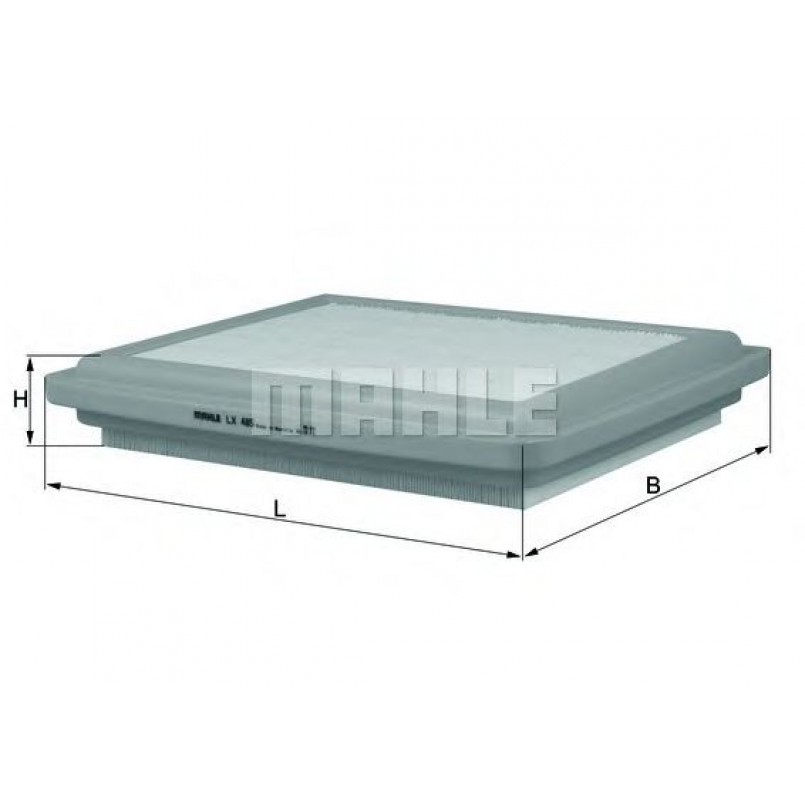 LX485 Фільтр повітря (KNECHT)
