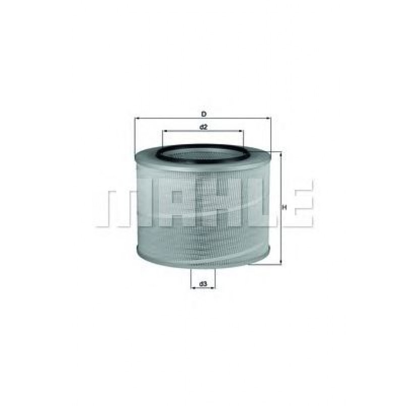 LX506 Фільтр повітря (KNECHT)
