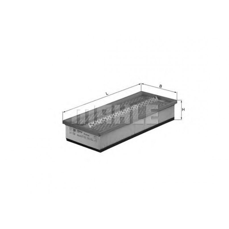 LX528 Фільтр повітря (KNECHT)