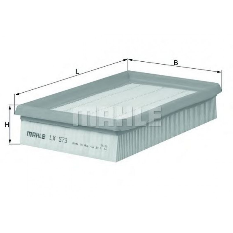 LX573 Фільтр повітря (KNECHT)
