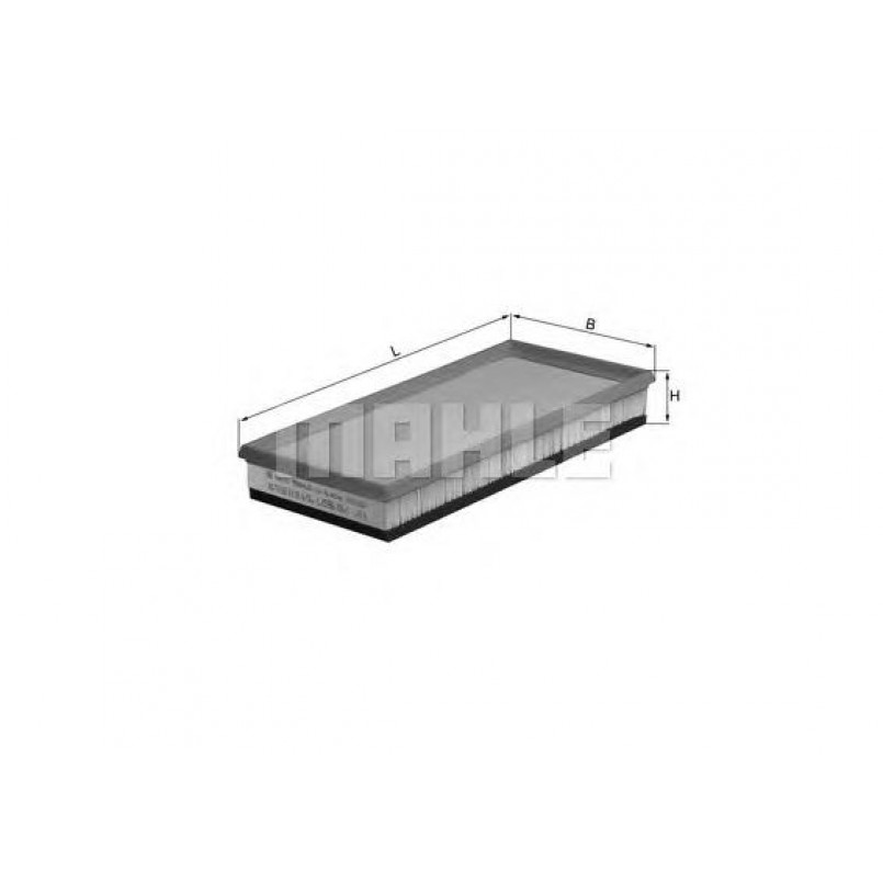 LX596 Фільтр повітря (KNECHT)