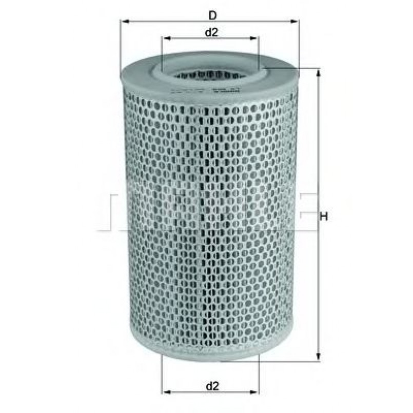 LX609 Фільтр повітря (KNECHT)