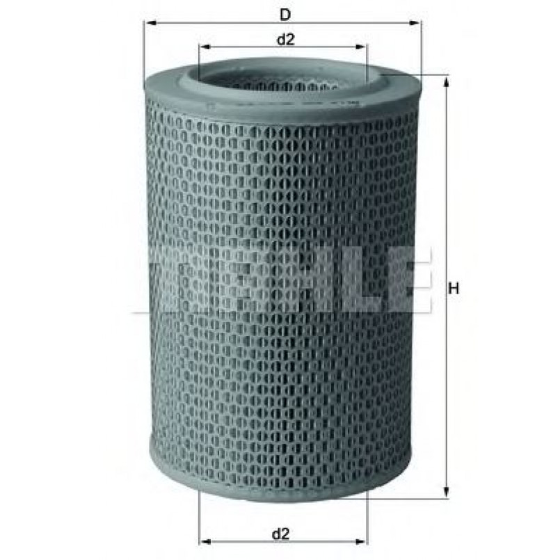 LX620 Фільтр повітря (KNECHT)