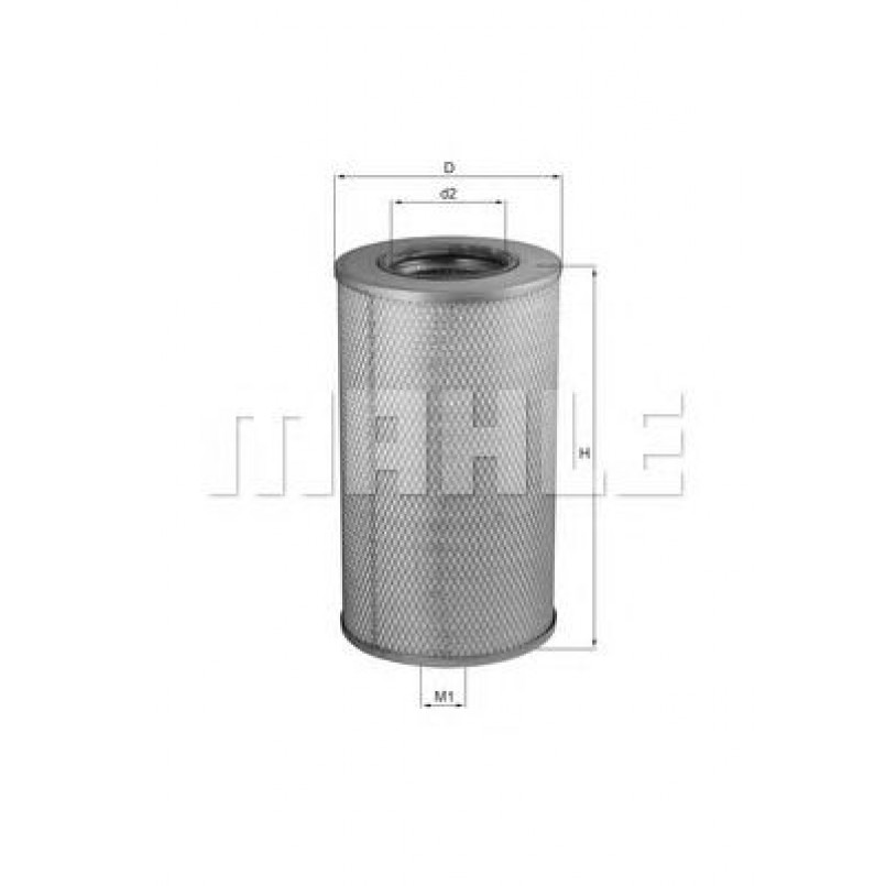 LX655 Фільтр повітря (KNECHT)