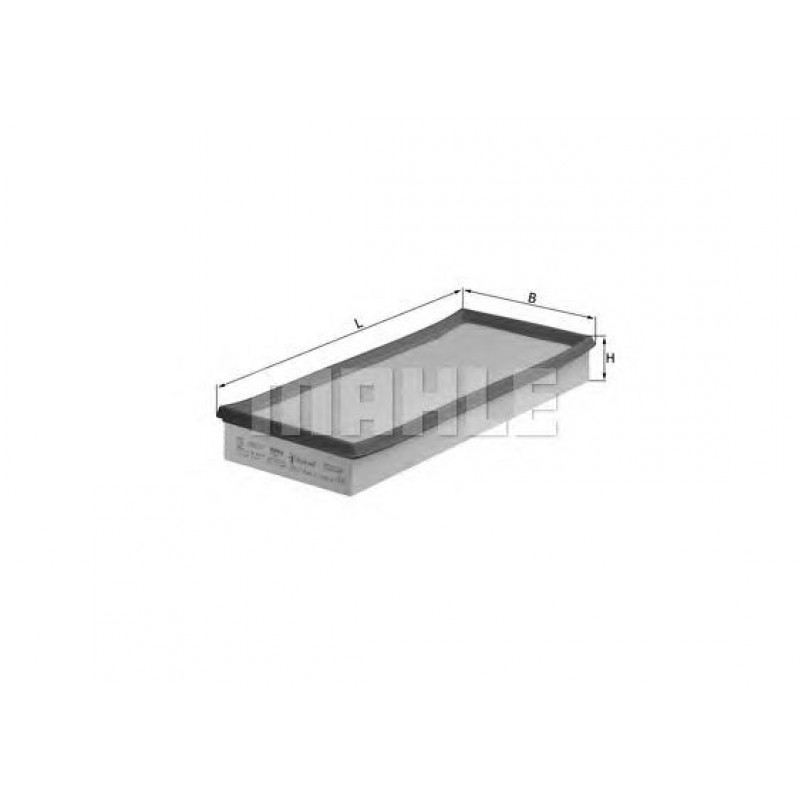 LX662 Фільтр повітря (KNECHT)