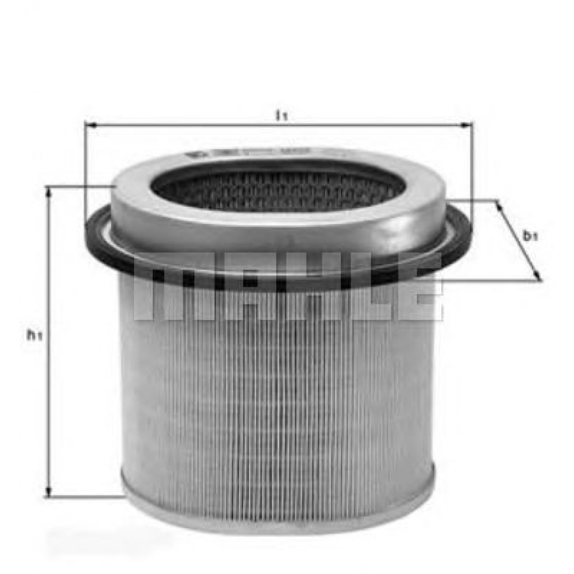 LX670 Фільтр повітря (KNECHT)
