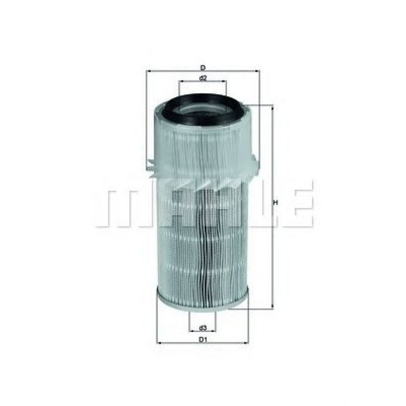 LX682 Фільтр повітря (KNECHT)