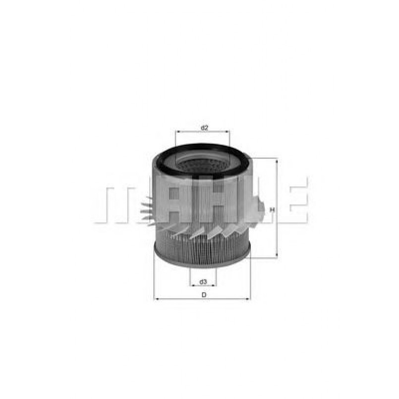 LX683 Фільтр повітря (KNECHT)