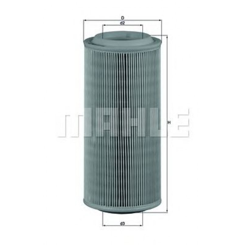 LX685 Фільтр повітря (KNECHT)