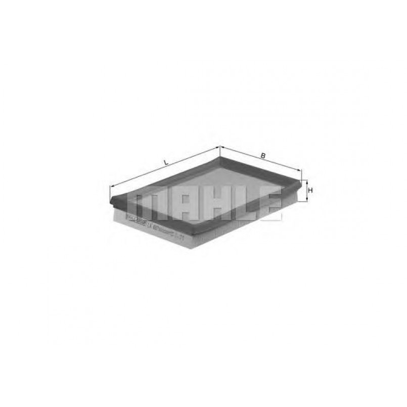 LX687 Фільтр повітря (KNECHT)
